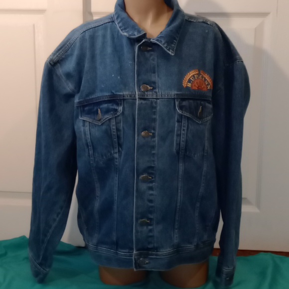 H.UPMANN JEAN JACKET, SIZE XL - Picture 1 of 13